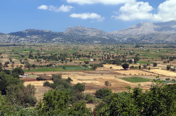 Lasithi plateau auf Betoninsel in Griechenland — Stockfoto