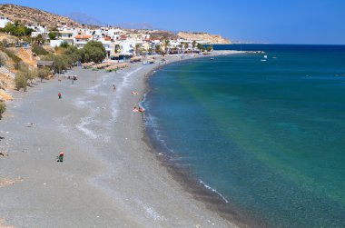 mirtos koyu ve Plajı Yunanistan'da Girit Adası'nda