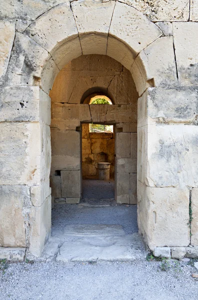 Aghios Titos régi bizánci templom: Kréta, Görögország — Stock Fotó