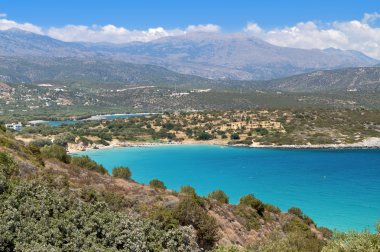 Yunanistan'ın Girit Adası'nda Mirabello Körfezi