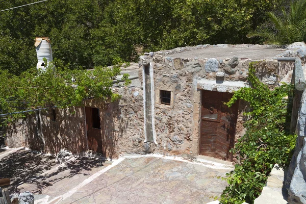 Old traditional village of Zakros at Crete island in Greece — Stock Photo, Image