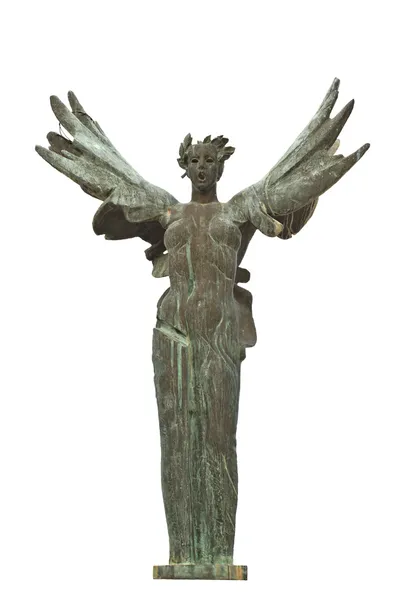 Winged Niki greek statue — Stock Photo, Image