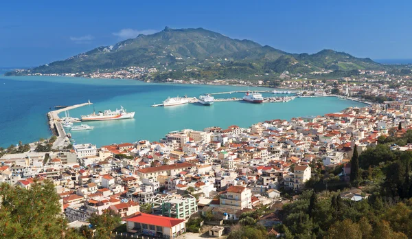 Île de Zante à la mer ionienne en Grèce — Photo