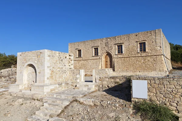 Старый венецианский дом на острове Крит в Греции — стоковое фото