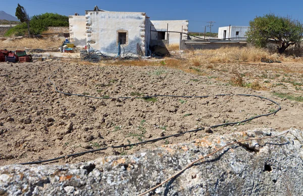 Oude boerderij op Kreta eiland in Griekenland — Stockfoto