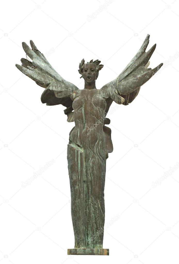 Winged Niki greek statue