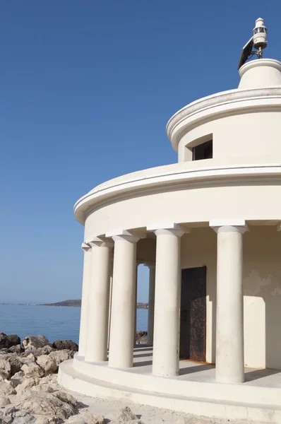 Leuchtturm bei Argostoli auf der Insel kefalonia in Griechenland — Stockfoto