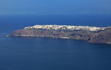 santorini Island, Yunanistan Oia Köyü