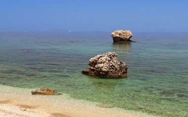 Kefalonia Adası Yunanistan.