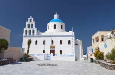 santorini Island, Yunanistan Oia Köyü