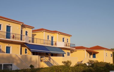 kefalonia Adası Yunanistan geleneksel Yunan otel
