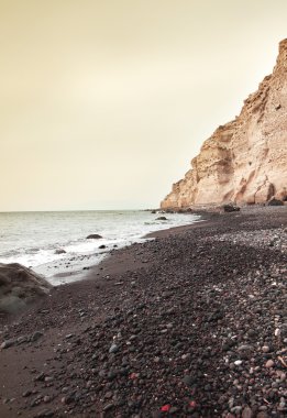 Beach santorini Island, Yunanistan