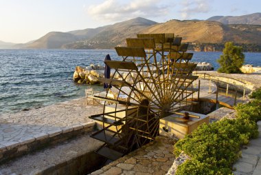 Kefalonia Adası Yunanistan.