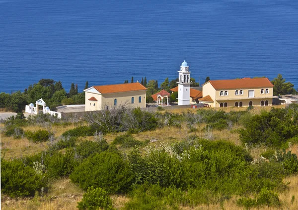 Monastère de l "île de Céphalonie en Grèce — Photo