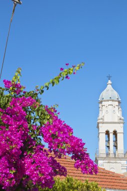 kefalonia Adası Yunanistan'ın geleneksel kilisede