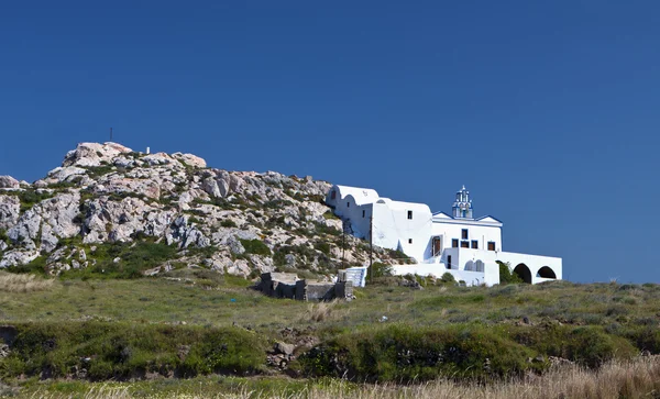 Monolithos na ostrov santorini v Egejském moři v Řecku — Stock fotografie