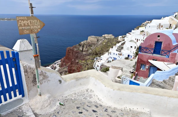 Santorini isla en Grecia — Foto de Stock