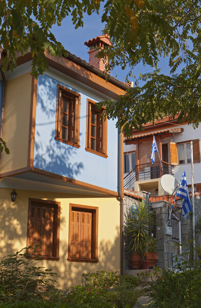 Традиционный дом в Греции
