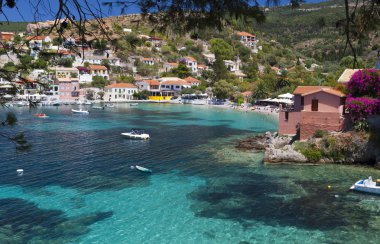 Kefalonia Adası Yunanistan.