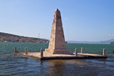 argostoli şehir kefalonia Adası Yunanistan Dikilitaş