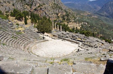 Yunanistan delphi antik tiyatro