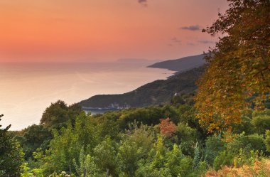 tsagarada pelion, Yunanistan, sahil