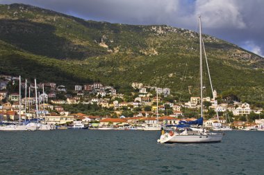 Vathi defne ithaki Adası Yunanistan