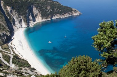 mirtos plaj kefalonia Adası Yunanistan