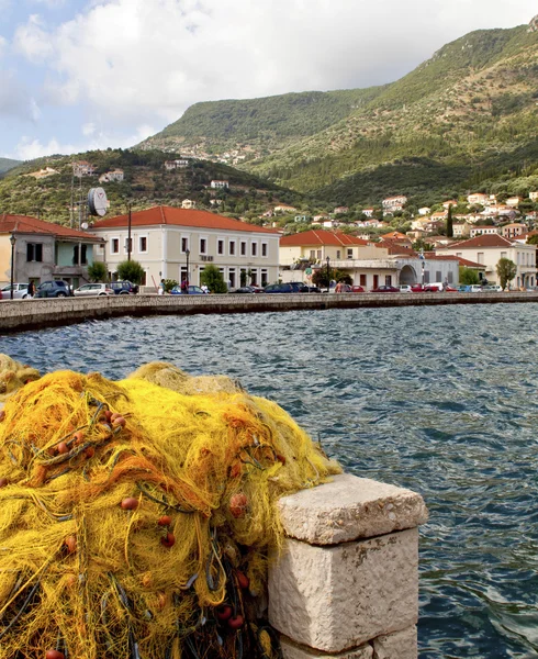 Vathi bay på ithaki ö i Grekland — Stockfoto