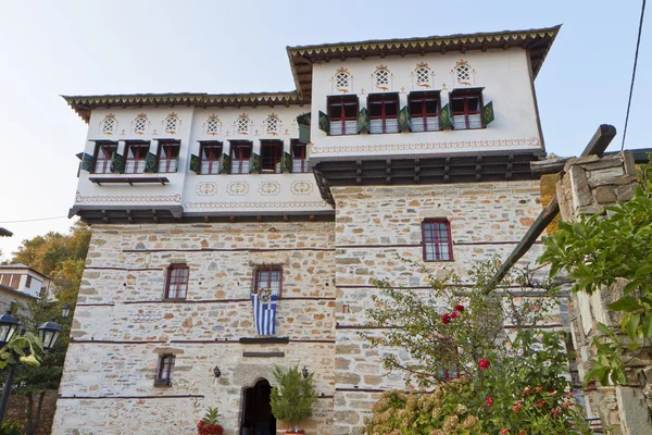 Casa tradicional en Pelion en Grecia — Foto de Stock