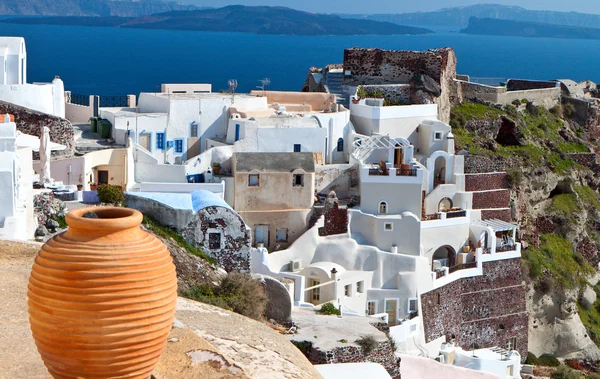 Santorini isola in Grecia — Foto Stock