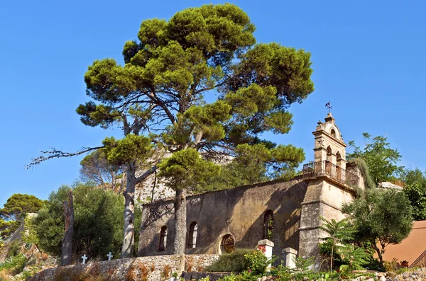 Kefalonia 아일랜드 그리스에서 세인트 조지 성 — 스톡 사진