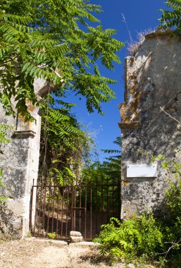 eski ortaçağ cottage adlı kefalonia, Yunanistan
