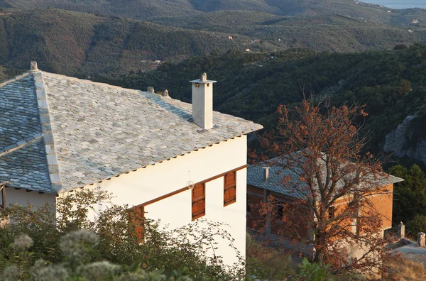 Grecki dom tradycyjny — Zdjęcie stockowe