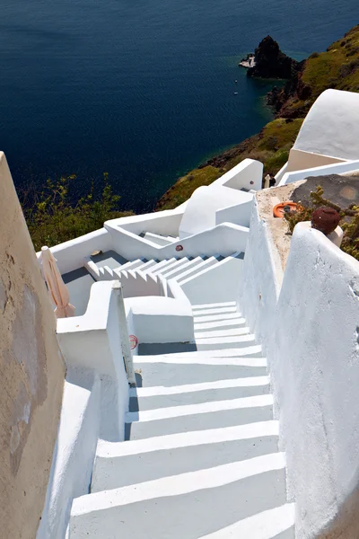 Santorini isla en Grecia — Foto de Stock