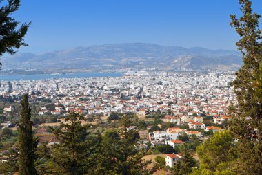 Volos kenti olarak bunu portaria pelion, Yunanistan üzerinden görüldü