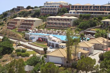 kefalonia, Yunanistan adada lüks otelde
