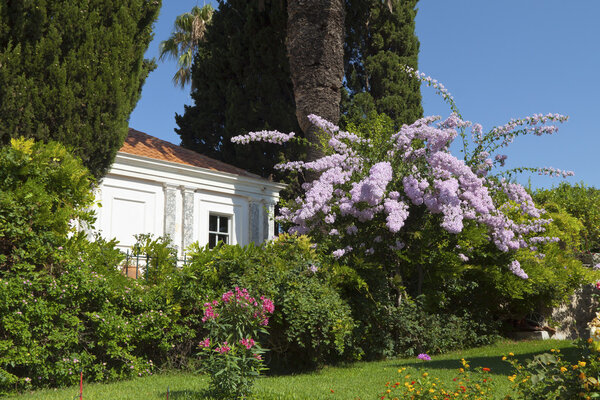 Традиционный дом на острове Кефалония в Греции
