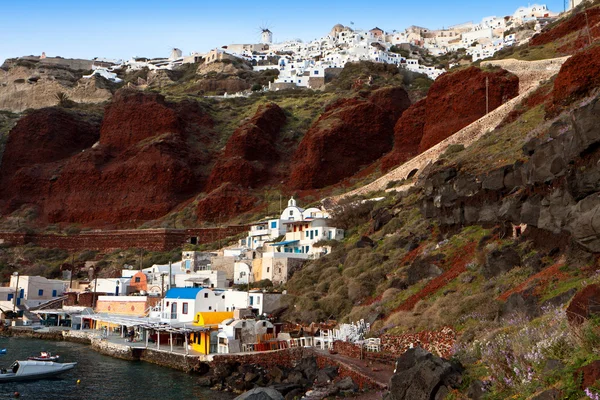 Santorini isola in Grecia — Foto Stock