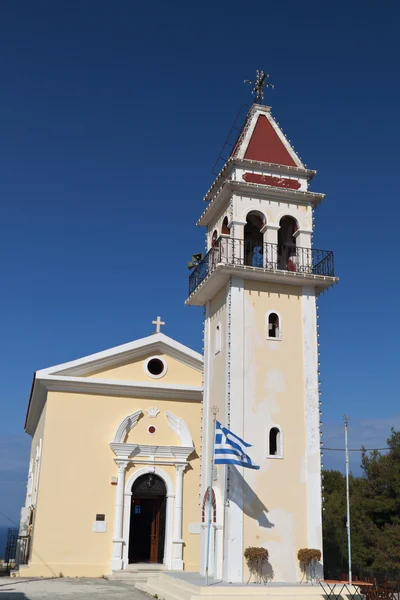 Iglesia tradicional en la isla de Zakynthos en Grecia — Foto de Stock