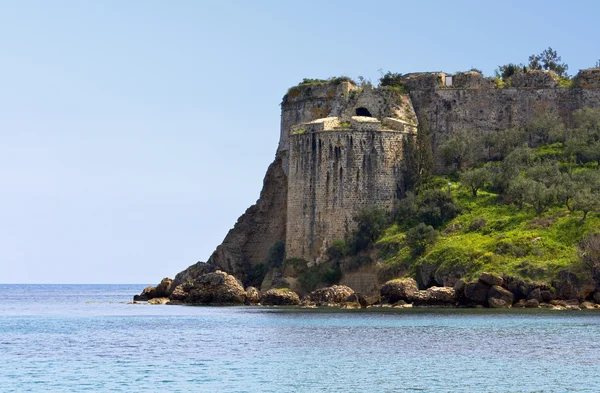 Koróni hrad na Peloponés, Řecko — Stock fotografie