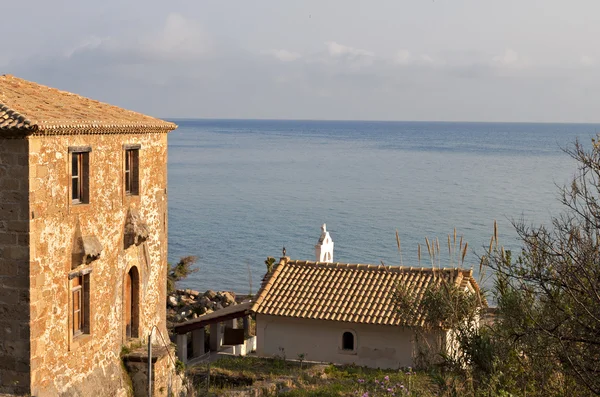 Antigua casa tradicional en la isla de Zakynthos en Grecia —  Fotos de Stock