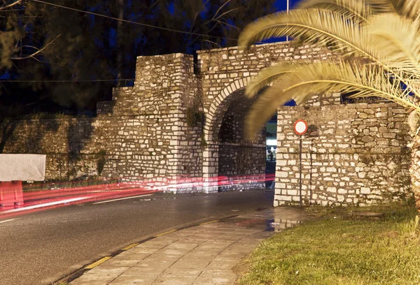 Portão da liberdade em Mesologi da Grécia — Fotografia de Stock