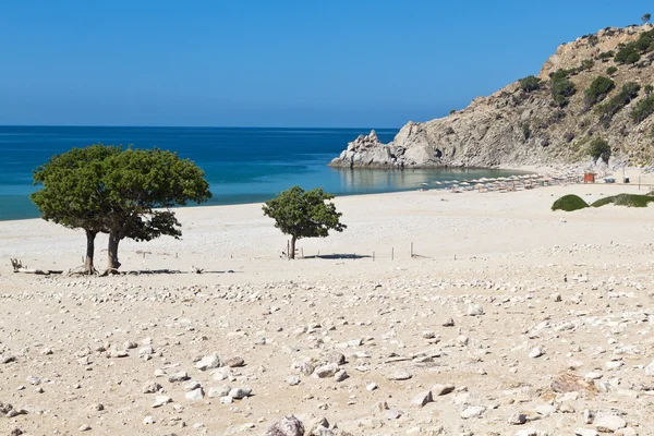 Beach at Samothraki island in Greece — Stock Photo, Image