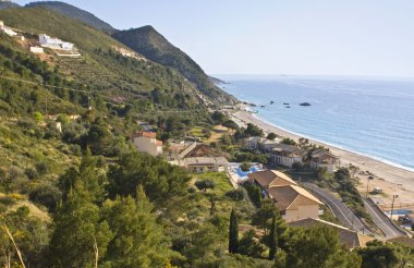kathisma plaj lefkada Adası, Yunanistan