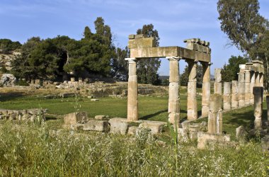 vravrona attica, Yunanistan, artemis Tapınağı