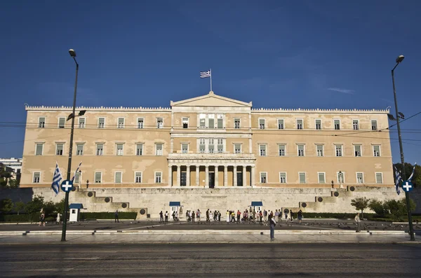 El parlamento griego en Atenas, Grecia —  Fotos de Stock