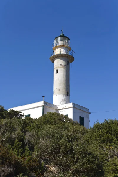 Lighthouse at Lefkada, Ionian sea, Greece — Stock Photo, Image