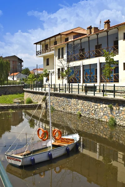 Traditionele stad van florina at Noord-Griekenland — Stockfoto