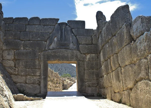 Ancient Mycenae, Peloponnesus, Greece — Stockfoto